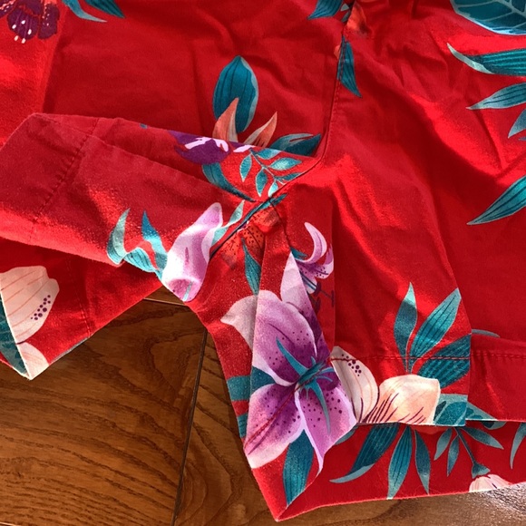 Old Navy floral shorts size 18 - Picture 3 of 6